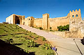 Rabat - la Kasbah degli Oudaia. La gigantesca porta almohade di Bab Oudaia (1195 ad).